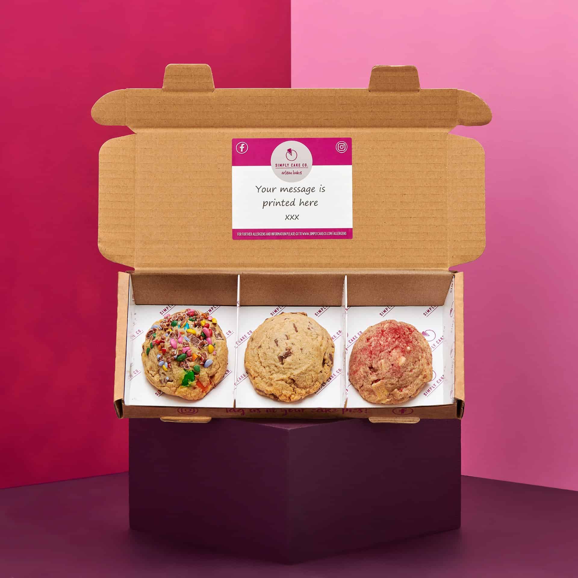 Gluten Free Cookie Delivery | Simply Cake Co. | Letterbox friendly