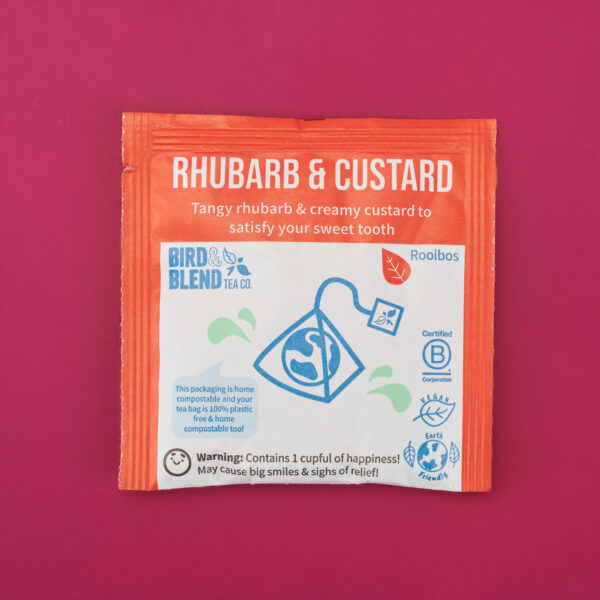 Rhubarb and Custard Tea Sachet