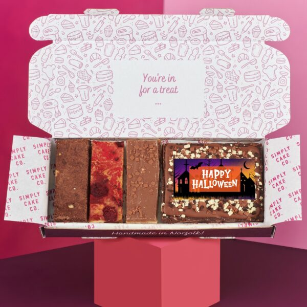 Happy Halloween Brownie Slab - Image 4