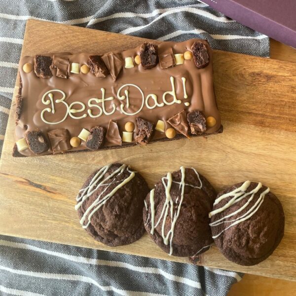 Father's Day Sharing Brownie Slab - Image 2