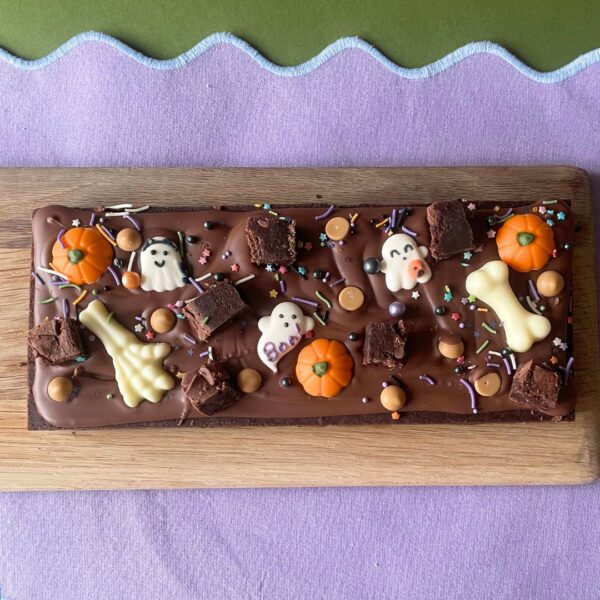 Halloween Sharing Brownie Slab